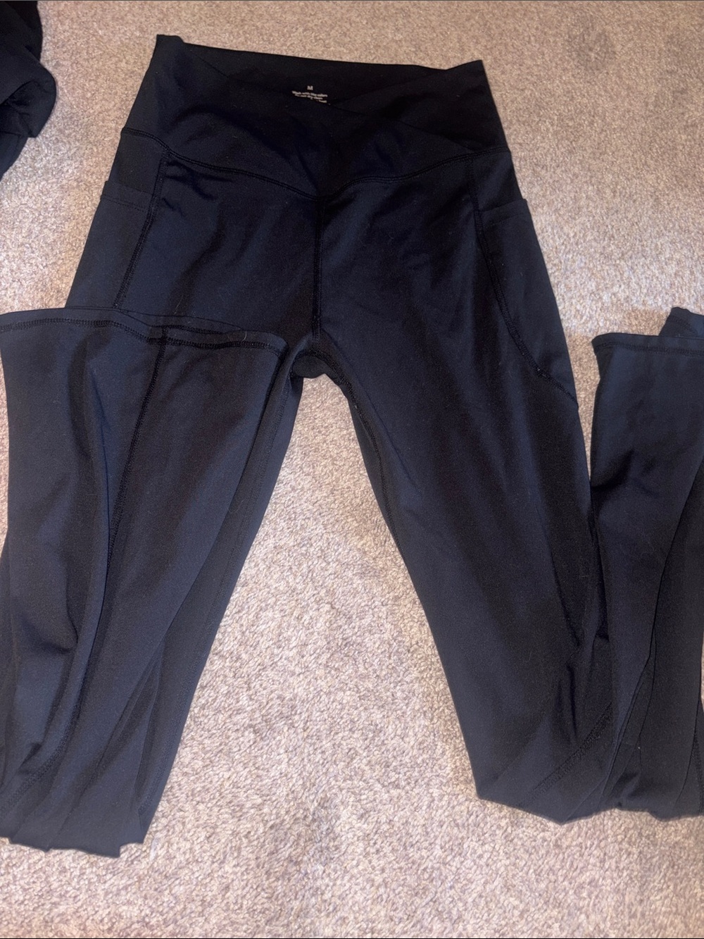 Amazon Black High-Waist Leggings